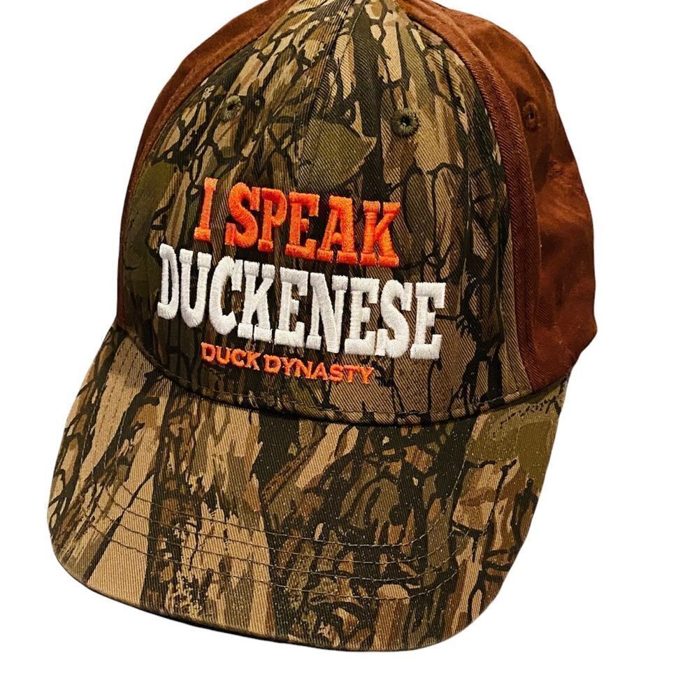 Duck Dynasty Camo Cap Adjustable Back Strap